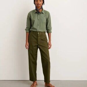 Alex Mill Boyish Chino Pant Military Olive Size 8
